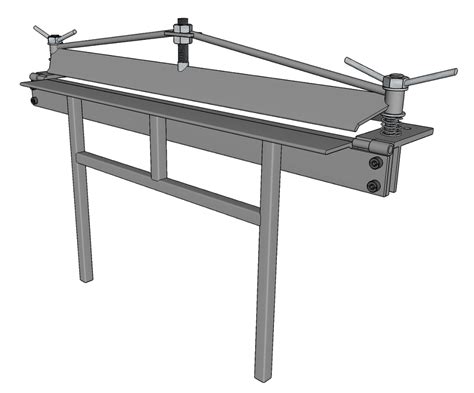 homemade sheet metal bending brake|sheet metal brake plans pdf.